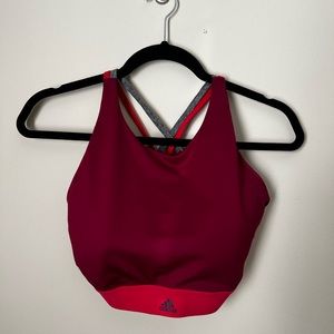 Adidas sports bra size small